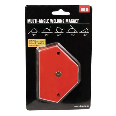 WLDPRO Magnetic Welding Clamp with 30°/45°/60°/75°/90° angles (110N)